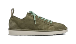 SCARPA ALLACCIATA P01 UOMO IN SUEDE MILITARY OLIVE